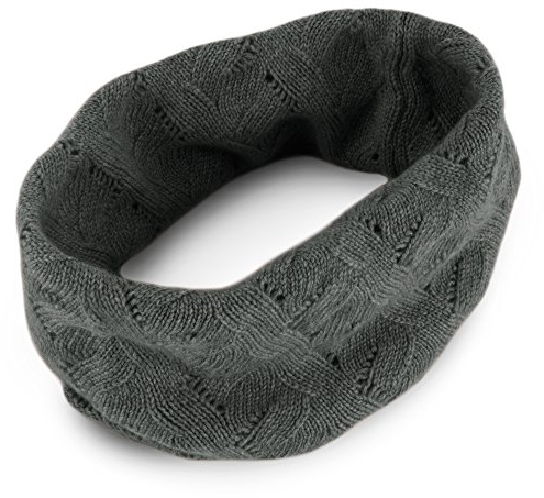 Love Cashmere Cache-cou pour homme 100 % cachemire Gris foncé Fabriqué en Écosse