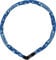 ABUS Kettenschloss Steel-O-Chain 4804C Symbols – Zahlenschloss für Kinderfahrräder – ABUS-Sicherheitslevel 3 – 75 cm – Blau
