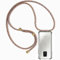 Handykette Hülle kompatibel mit Xiaomi Redmi Note 9S/Note 9 Pro/Note 9 Pro Max, Handyhülle Handy Necklace Hülle mit Band Schutzhülle Kordel zum Umhängen Transparent Weich TPU Silikon Case, Rainbow