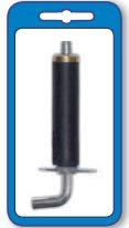 MASIDEF - 4 TASSELLI GOMMA GANCIO MEDIO - 12X50 MM
