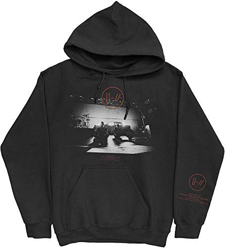 Rock Off Twenty One Pilots Dark Stage offiziell Männer Kapuzenpullover (Large)