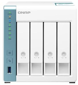 QNAP TS-431K 4-Bay 40TB Bundle mit 4X 10TB WD Red Plus