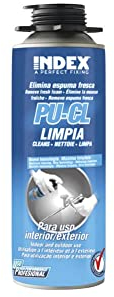 PU Reiniger 500 ml, schwer entflammbar, feuchtigkeitshärtend, PU Pistolenschaum Schaumreiniger Pistolenreiniger für alle üblichen Schaumpistolen geeignet (Reiniger 500 ml)