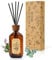 Raumduft Diffuser mit Stäbchen 120 ml - Eukalyptus-Salbei - Natürlich, Langanhaltend, fur Raum, Zuhausem, Büro, Spa mit 6 Duftstäbchen - Raumduft-Set