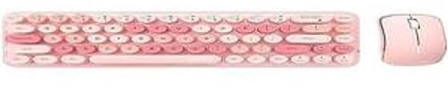MOFII Wireless Keyboard + Mouse Set Bean 2.4G (Pink)