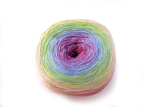 Woolly Hugs Bobbel Cotton Farbverlaufgarn F. 32 Pastell