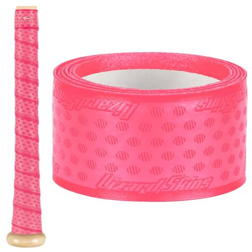 Lizard Skins DSP Ultra 0,5 mm Schlägergriff – Next-Gen Durasoft Polymer Baseball & Softball Schläger Tape (Neon Pink)