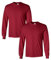 GILDAN Adult Ultra Cotton Long Sleeve T-Shirt, Style G2400, Multipack