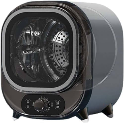 XDLYWUZIQ Mini-Elektro-Wäschetrockner, 0,8 Kg Fassungsvermögen, 450 W Elektrischer Wäschetrockner, Kapazität Frontlader, Kompakter Wäschetrockner Mit Edelstahlwanne,Green