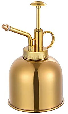 Arrosoir L'arrosage En Acier Inoxydable Peut, Mise À Niveau Mini Plante Spray Mister 10oz300ml Pot D'arrosage For La Plante De Jardinage Intérieure Extérieure Argent, Couleur D'or Arrosoir Plante ( Co