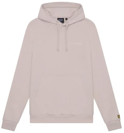 Lyle & Scott Loopback Embroidered Hoodie Herren | Kapuzenpullover für Herren mit Logo auf der Linken Brust | Hoody Herren aus Baumwolle | XS-XXL