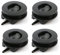 4 x Auto Fußmatten Clip, Auto Fußmatte Schnallen, Auto Fussmatten Befestigung, Fußmatten Halter, Fussmatten-Halter-Clips für Auto Mattenklemme