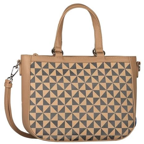 Gabor bags Meria Damen Shopper Umhängetasche Reißverschluss Mittelgroß Schwarz