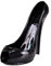 OFFSCH Weinflaschenregal Mit High Heel-Schuhen Kunstharz Heimdekoration Küche Bar Weinaufbewahrung