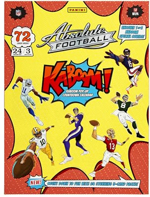 2024 Panini Absolute Football Kaboom! Countdown Calendar