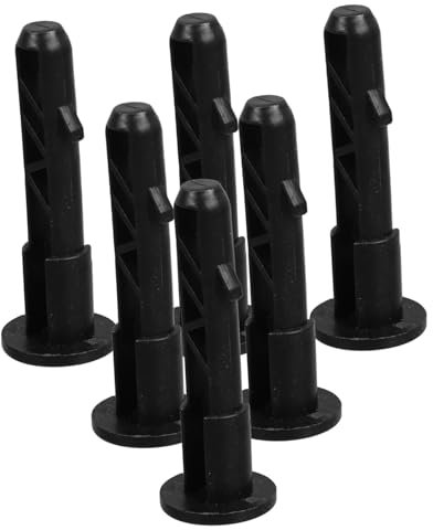 BESTonZON 6Pcs Outdoor Trash Can Hinged Pins Durable Connecting Pins for Wheelie Bin Lid Repair for Parks Schools and Efficient Waste Management