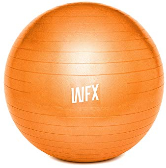 #DoYourFitness Gymnastikball inkl. Ballpumpe | Fitness Sitzball in 55cm bis 85cm | Anti-Burst | Trainingsball für Yoga, Pilates, Gym, Büro & Schwangerschaft | Fitnessball & Balance für Core-Training