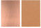 sourcing map 50 Stück Brau 7X10cm Einseitig Kupfer plattiert Laminat PCB Lochrasterplatte DE de
