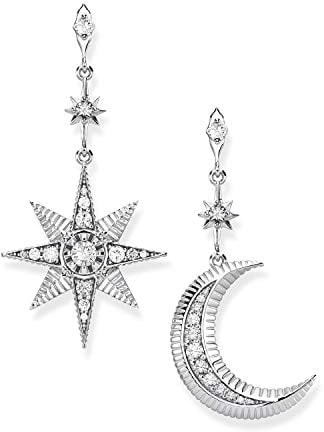 Thomas Sabo Damen-Hängeohrringe 925 Sterlingsilber H2026-643-14
