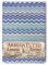 tex family Tagesdecke Gran Foulard Tagesdecke Sofaüberwurf Stoff Messori blau (260 x 280)