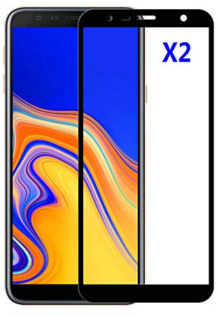 Kepuch Paquet de 2 Verre Trempé Protecteur d'écran pour Samsung Galaxy J4 Plus