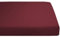AM Qualitätsmatratzen Premium Spannbettlaken 130x190cm Boxspringbett (200gsm) in Bordeaux - Made in Germany - Oeko TEX zertifiziertes Spannbettlaken 200x220 Wasserbett - 40cm Steghöhe