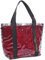 CERDÁ LIFE'S LITTLE MOMENTS 2100003306, Bolsos Grandes de Playa de Minnie con Licencia Oficial Disney para Mujer, Rojo, L