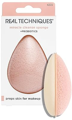 REAL TECHNIQUES Miracle Pore Sponge: Esponja exfoliación con probióticos 4222