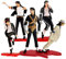 BOMJJOR 5 Pack Michael Action Figure Rock King Classic Album Dolls MJ Action Figure Toy Playset