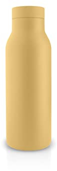 EVA SOLO | Golden Sand Isolierflasche 0,5l | Hält Wasser länger kalt | Doppelwand, Klickdeckel