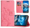 JZASES Coque pour Samsung Galaxy A51 4G, Housse en Cuir PU avec Fonction de Support, Etui à Rabat Portefeuille Coque Compatible avec Samsung A51 4G, Rose