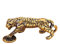DUTACK Mini Messing Tiger Statue Trample Geld unter den Füßen Vintage Dekoration Tier Skulptur Home Office Schreibtisch Ornament Lustiges Geschenk