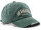 Los Angeles Hat Distressed Vintage Bestickte Basebal Cap für Damen und Herren, Grün , M/L
