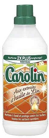Carolin Nettoyant Sols Perfume Boost Huile de Lin 1L