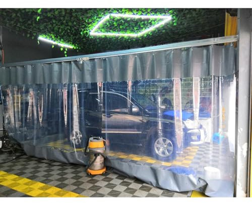 Sonakia Panneaux Latéraux Transparents Gazebo, Rideaux De Bâche Clairs Extérieur, Panneaux Latéraux De Bâche Imperméable Robuste 0,3mm, Rideaux Latéraux pour Pergola/carport,WxH-1.2x1.5m/3.9 * 4.9ft