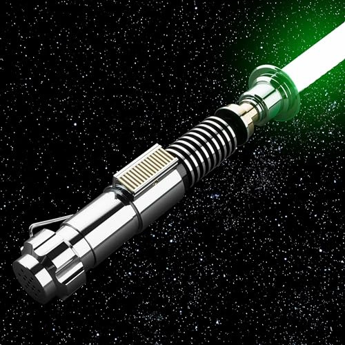 Cosplay Prop Replica Combat Lightsaber RGB Colour Change Baselit No.059 Skywalker | V.2 Replica with FX Sounds | Smooth Swing, USB-C Charging | Ideal for Star Wars Cosplay