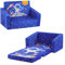 decalsweet Astronaut Faltbarer KinderSofa-2 in 1 Schlafsofa- Kindersessel mit Stofftasche, Weiche Flip Open Kinderstuhl für Schlafzimmer Wohnzimmer Spielzimmer