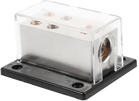 PLAFOPE Car Audio Distribution Block Power Distribution Box Terminal Block Ground Distributor Auto Amplifier Easy Install