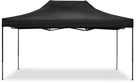 Rennzelt 3x4,5m faltbar/Faltpavillon Tourtecs für die Rennstrecke schwarz