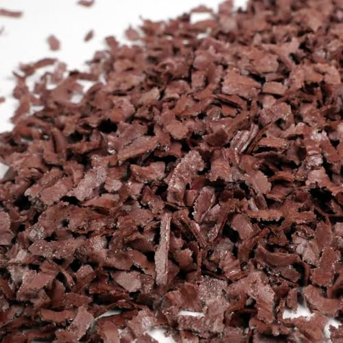 Streuselheld Schnippel Braun 20g Esspapier-Flocken Streusel zum Dekorieren und Verzieren von Gebäck aller Art wie Torten Kuchen Keksen Zuckerstreusel