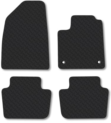 MG 4 (2022+) 5mm Rubber Car Mats | Heavy Duty Rubber Tailored Fit Floor Mats Full Coverage Durable Waterproof Accessories Easy Clean Anti Slip Made in the UK