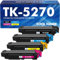 Cool Toner TK-5270 TK-5270K TK5270 Kompatibel für Kyocera ECOSYS M6630cidn P6230cdn M6230cidn TK 5270 TK5270 TK-5270C TK-5270M TK-5270Y M6630 P6230 M6230 Toner (Schwarz Cyan Gelb Magenta, 4-Pack)