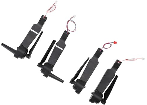 Bediffer Drohnen-Motorarme mit Propellern, Hochharter Kunststoff, Quadrocopter-Arm-Motor-Ersatz für E88 E99 E10 RC-Klapp-Quadcopter, Stabilitätssteigerndes Reparaturset für Drohnen-Enthusiasten