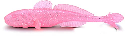 Iron Claw Unisex – Erwachsene 10C4039507194758C10 GoBody Grundel Gummifisch 9cm / 11 cm-Barsch, Zander, Hecht, Forelle, Wels, Kunstköder (PIN, 11cm), Bunt, Normal