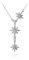 SLUYNZ CZ Étoile Y Collier pour Femme Adolescente Collier Ras du Cou Étoile en Argent Sterling 925 Collier Pendentif Chaîne