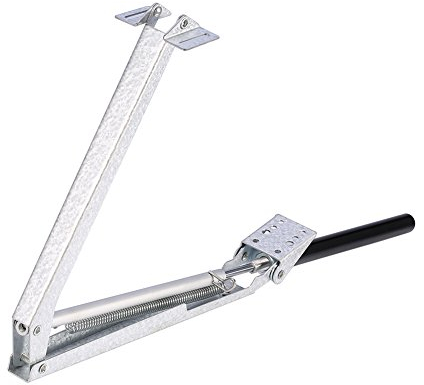 Cocoarm Automatischer Fensteröffner, Fensterheber für Gewächshaus Gartenhäuser Temperaturgesteuert Hubkraft 7 kg für Kippfenster Frühbeet 45cm Öffnungshöhe