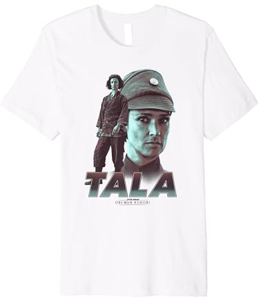 Star Wars Obi-Wan Kenobi Tala Character Poster Premium T-Shirt