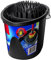 Escurridor de Cubos para Escoba, Cubo Limpieza de Fregona de Polipropileno Color Rojo/Negro, Capacidad 7 L - Longitud 37.5 x Profundidad 25 x Altura 23 cm -JUANIO-