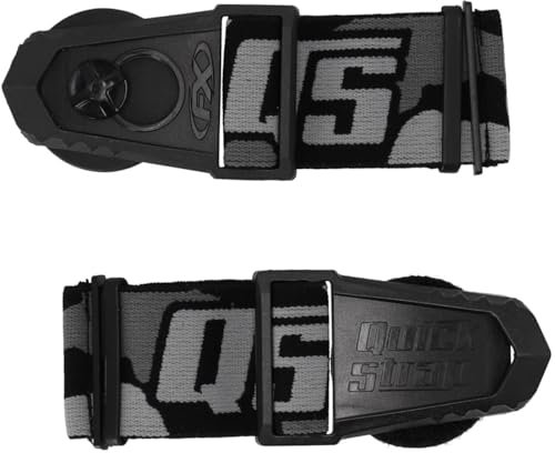 Acerbis Quick Strap Brillenhalterungssystem (Grey/Black,One Size)