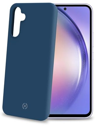 CELLY FUNDA CROMO GALAXY A54 5G AZUL
